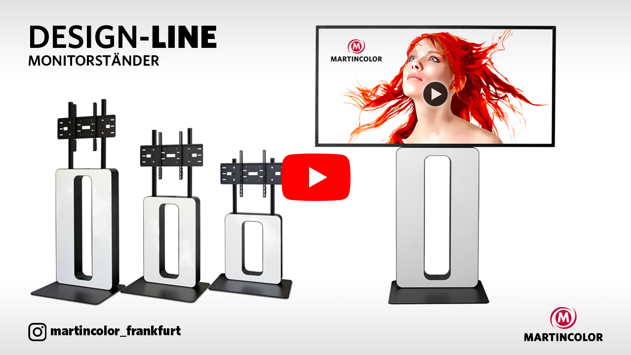 Monitor stand DESIGN-LINE - assembly