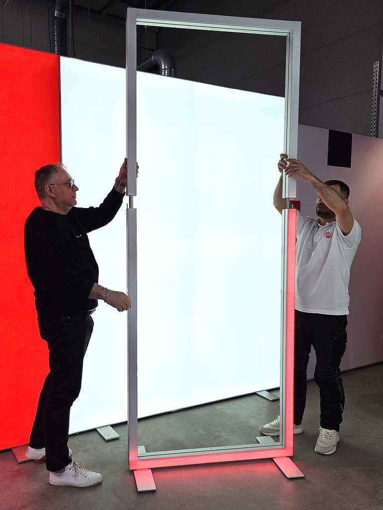 RGB Frame - zum Aufbau einfach zusammenstecken
